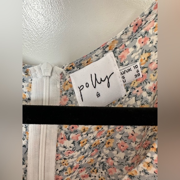 Brand New Princess Polly Cisco Mini Dress in Blue Multi, size 6 - Picture 2 of 6